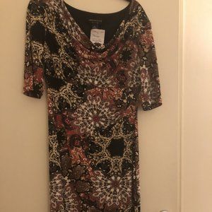 Calvin Klein print dress, new with tags, size 12